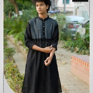 Best Quality Block Printed Cotton Panjabi at Reasonable Price