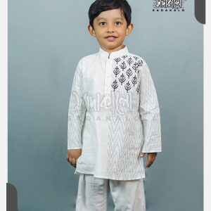 Best Stylish New Ekushe Baby Cotton Panjabi at Sadakalo Store