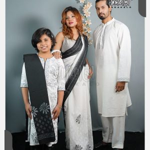 Eid Exclusive Lightweight White Color Baby Salwar Kameez