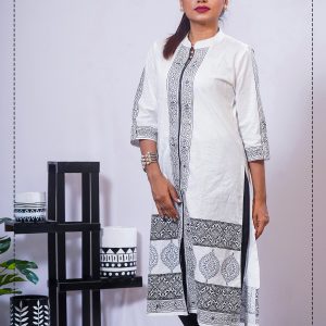 Eid Special Top Quality Fashionable Cotton Fabric Kameez Set