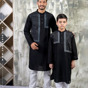 Excessive Stylish Men Cotton Panjabi Only for Eid