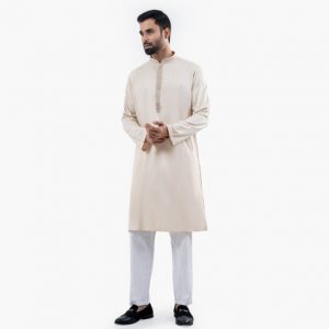 Lubnan Men’s Regular Fit Brown Color Panjabi | Infinity Mega Mall