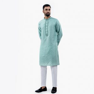 Lubnan Men’s Regular Fit Pastel Color Panjabi | Infinity Mega Mall
