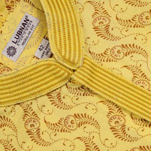Lubnan Men's Regular Fit Yellow Color Panjabi | Infinity Mega Mall