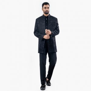 Luxury Hand Embroidered Indo Western Wedding Attire | Infinity Mega Mall