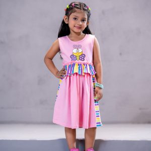 NEWBORN GIRLS KNIT FROCK