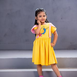 NEWBORN GIRLS KNIT FROCK