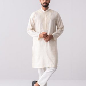Regular Fit Endy Cotton Semi-Formal Panjabi