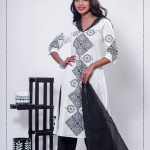 Sadakalo Presents Eid's Special Fashionably Cotton Kameez