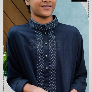 Sadakalo Presents Fashionably Black Color Panjabi at This Eid