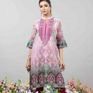 WOMENS WOVEN LONG KURTI