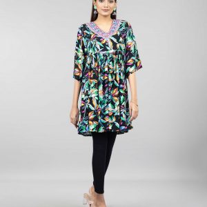 WOMENS WOVEN LONG TOPS