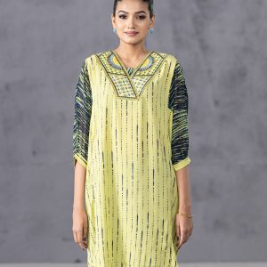 WOMENS WOVEN LONG TOPS
