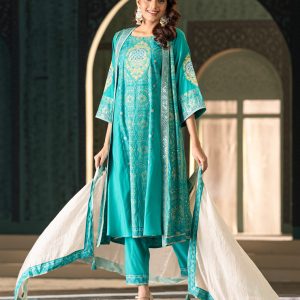 WOMEN'S WOVEN SALWAR SUIT