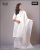 Best Festival White Color Embroidery Work Linen Fabric Kameez Set