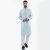 Lubnan Men’s Regular Fit Sky Color Premium Panjabi | Infinity Mega Mall