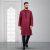 Lubnan Mens Maroon Color Regular Fit Panjabi Set | Infinity Mega Mall