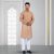Lubnan Men’s Regular Fit Yellow Maroon Color Panjabi | Infinity Mega Mall
