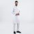 Lubnan Mens White Color Slim Fit Casual Panjabi | Infinity Mega Mall