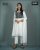 New Looking Media Screen Printed White Color Women’s Kameez Set