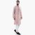 Pink Luxury Embroidered Regular Fit Panjabi by LUBNAN – LubnanBD