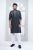 Premium Quality Media Block Printed Black Color Cotton Panjabi